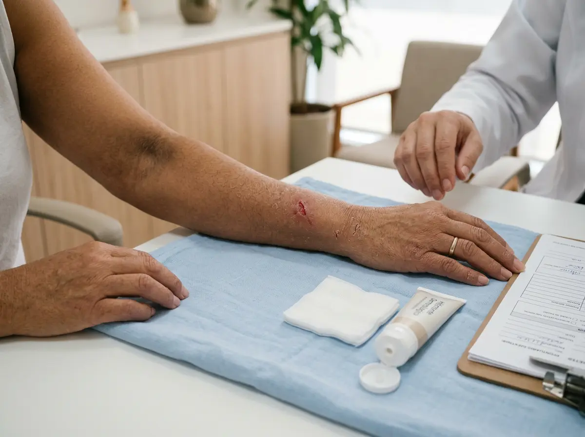 Diabetes na pele: sinais, feridas e quando investigar